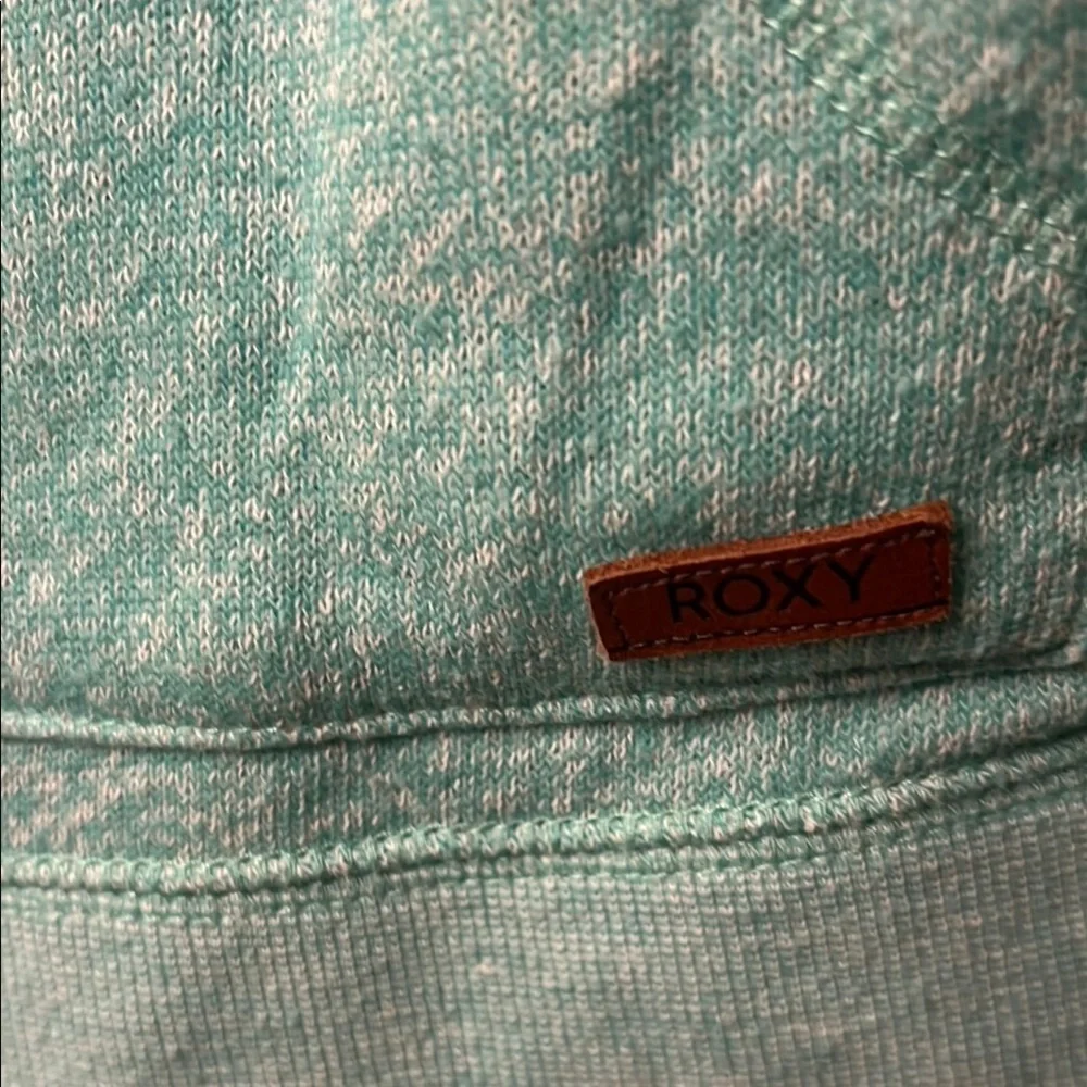 Roxy Blue Zip-Up Jacket with Standing Collar